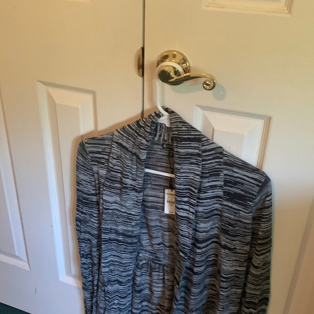 Lightweight marled cardigan
